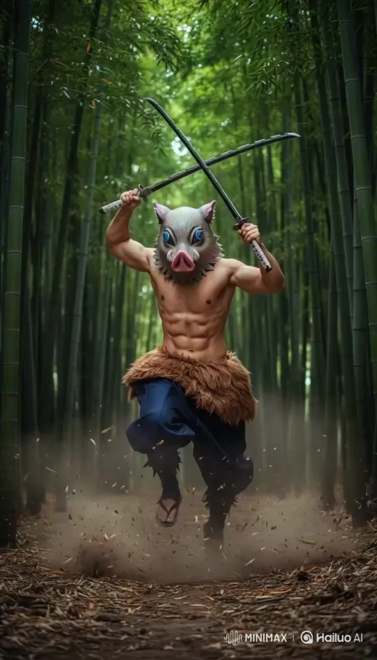 Anime Character to Live-Action Cosplay Conversion - Upload an anime character to generate a live-action cosplayer scene cover image by Hailuo AI Video Generator