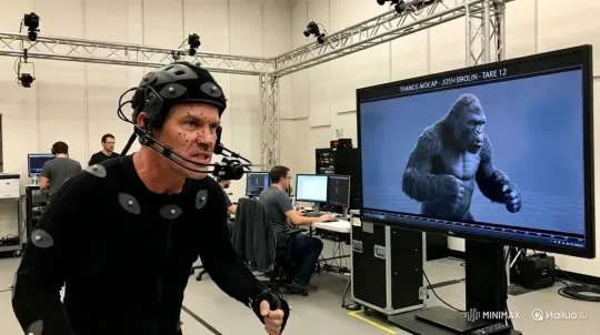 Motion Capture Video Creation from Uploaded Photo - Upload a photo to generate a motion capture video of the filming scene cover image by Hailuo AI Video Generator