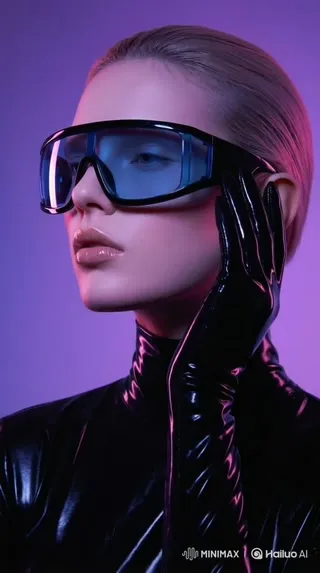Photo to Cyberpunk Clone Video Creator - Upload photo to generate a cyberpunk-style video of your futuristic clones cover image by Hailuo AI Video Generator