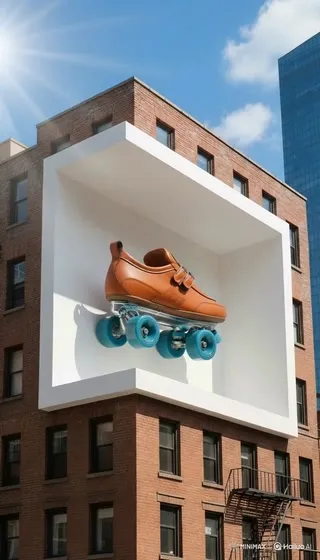 Upload Product Image to Generate 3D Outdoor Ad - Upload a product image to generate 3D outdoor ad cover image by Hailuo AI Video Generator